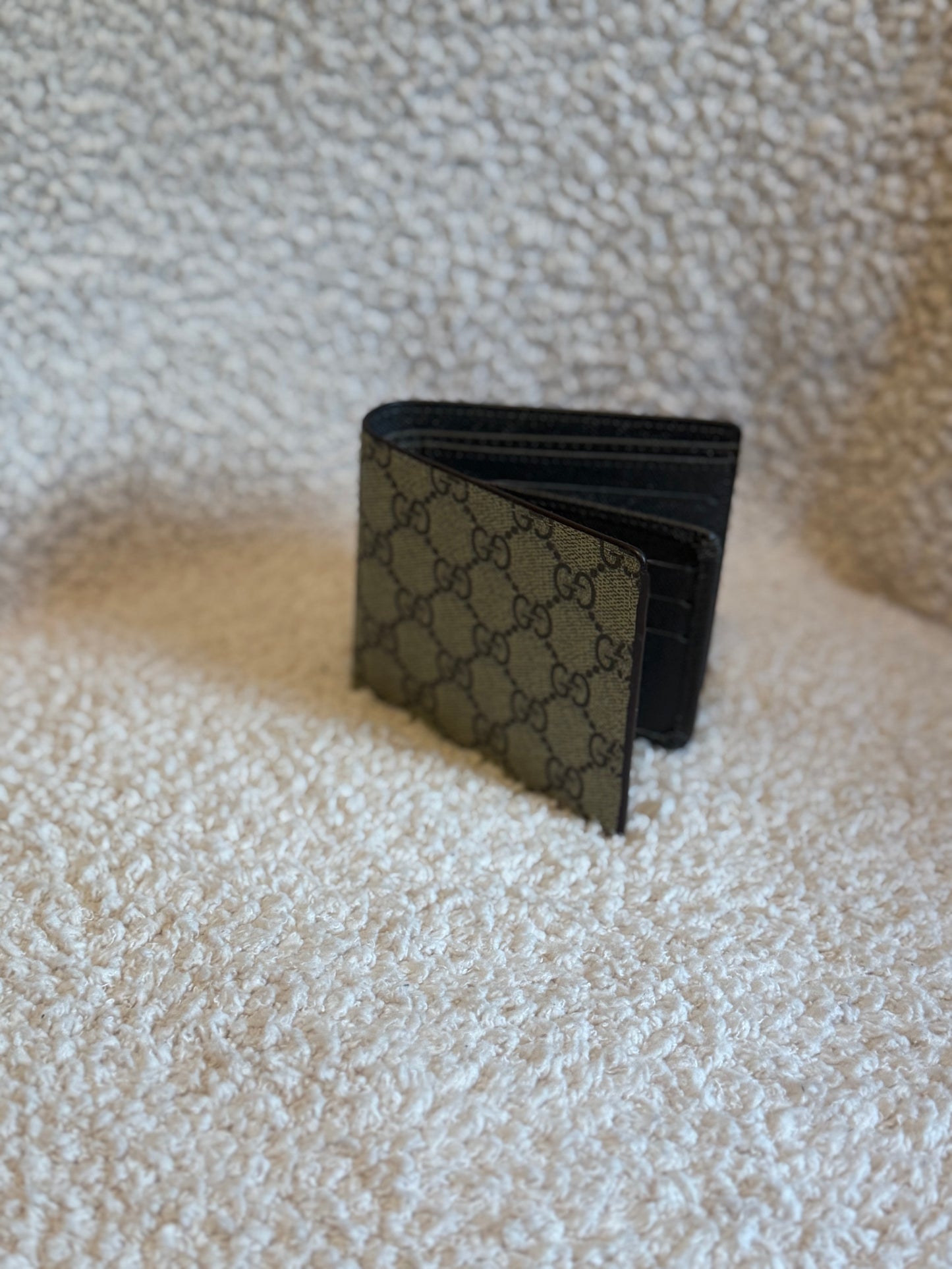 Brown GG Supreme Wallet