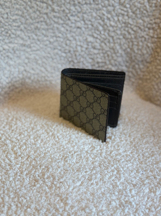 Brown GG Supreme Wallet